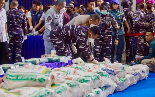 Indonesia seizes 1.3 tons of ketamine worth millions in major bust Indonesia seizes 1.3 tons of ketamine worth millions in major bust