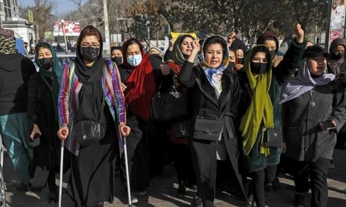 3 NGOs suspend work in Afghanistan after Taliban bar women
