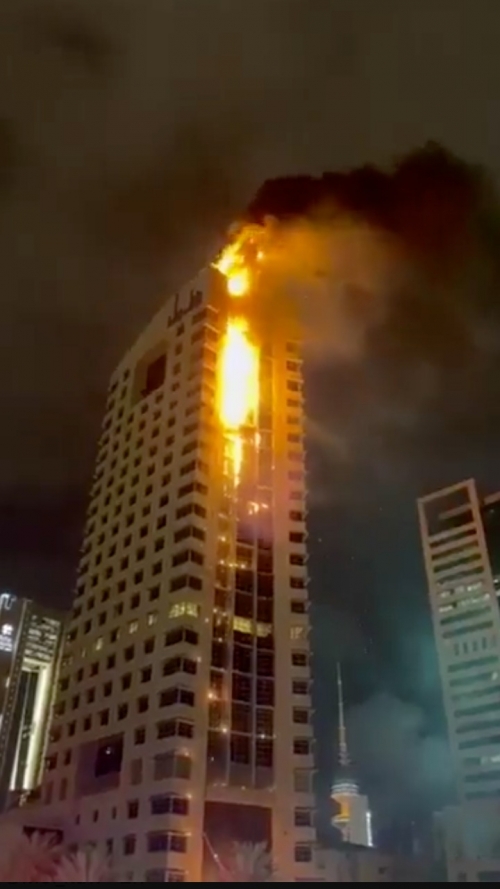 Four Killed, 10 Injured in Israeli Airstrike on Beirut Hotel Apartment