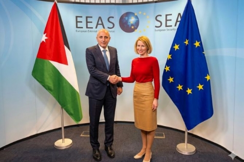 Expanded Talks Between Jordan and EU Leaders Underway