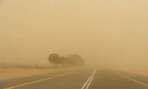 Unsettled weather, sandstorm warning in Saudi