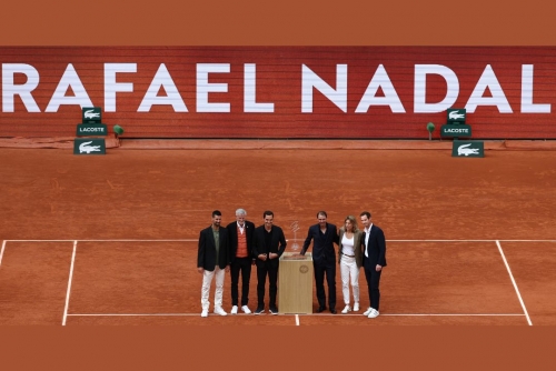 Roland Garros pays tribute to retired ‘King of Clay’ Nadal Roland Garros pays tribute to retired ‘King of Clay’ Nadal