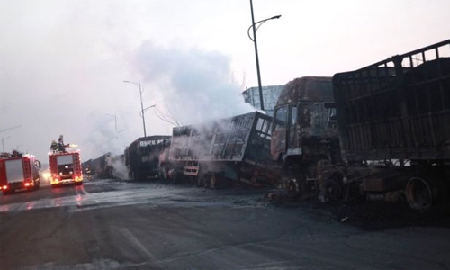 Deadly blast kills 22 outside China factory