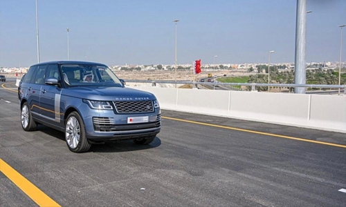 HRH Prince Salman officially opens Saar Interchange