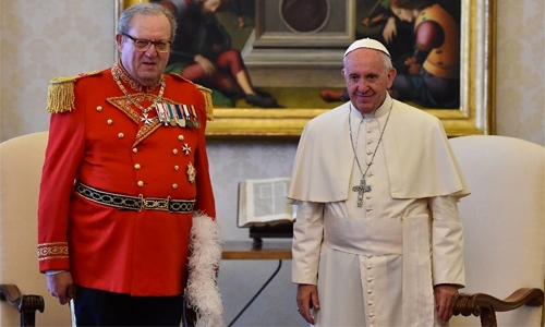 Pope axes Knights chief in condoms row Pope axes Knights chief in condoms row