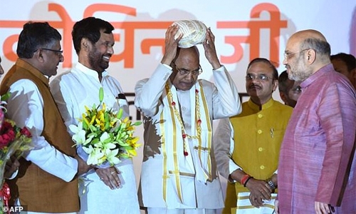 India's Kovind to be sworn in as President India's Kovind to be sworn in as President