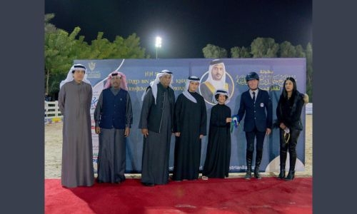Winners of ‘Shaikh Khalid bin Hamad Al Khalifa Show Jumping Championship’ honoured