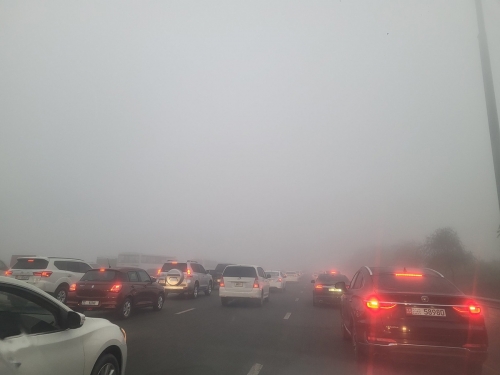 Dense fog drastically reduces visibility: Red alerts issued in the UAE