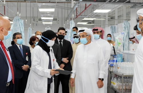  The President of the Supreme Council of Health pays an inspection visit to Salmaniya Medical Complex