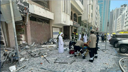 Two dead, over 100 injured in Abu Dhabi gas explosion Two dead, over 100 injured in Abu Dhabi gas explosion