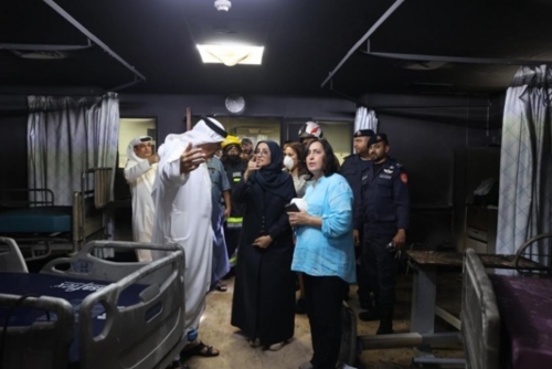 Civil Defense brings SMC wing fire under control Civil Defense brings SMC wing fire under control