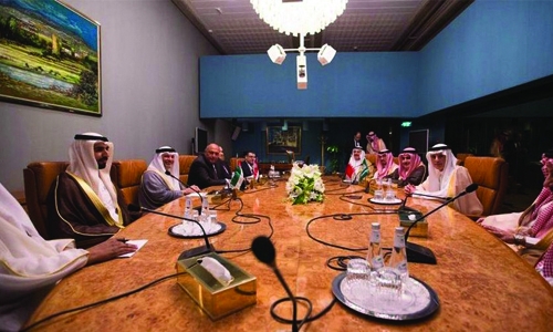 Arab Quartet holds meeting