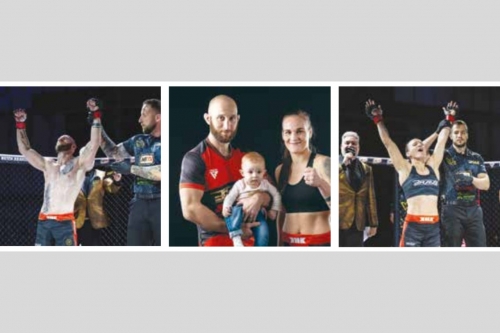 Maja and Domen Drnovsek achieve unprecedented double triumph at BRAVE CF 106