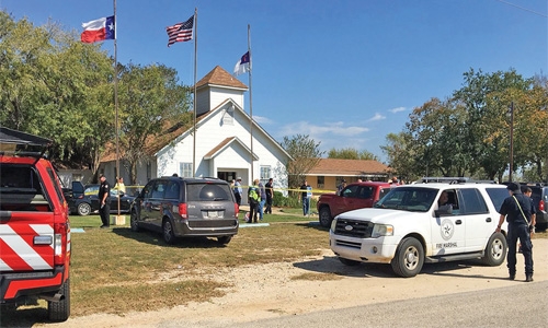 ‘27 killed’ in Texas church shooting 
