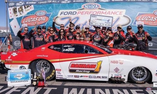 Bahrain 1 dominates Las Vegas strip