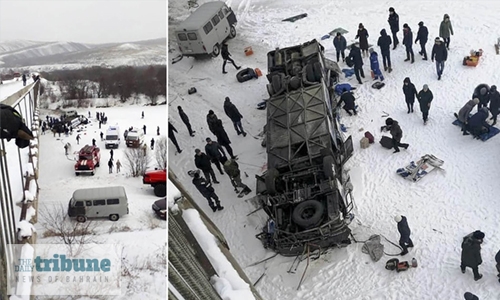 Nineteen people killed in bus crash in Russia’s far east Nineteen people killed in bus crash in Russia’s far east