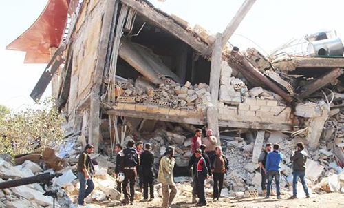 Air strikes on Syria hospital kill at least 7: MSF Air strikes on Syria hospital kill at least 7: MSF