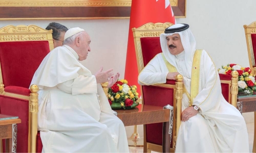 Bahrain advocate of peace: Vatican