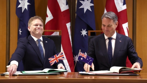 UK and Australia sign new defence pact