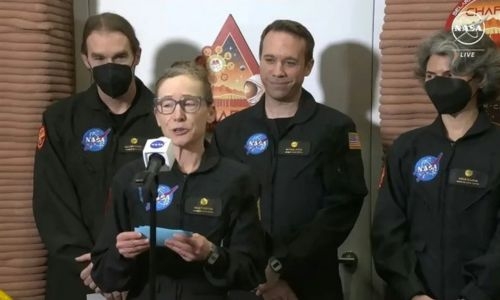 ‘Ready to come out?’ Scientists reemerge after year ‘on Mars’
