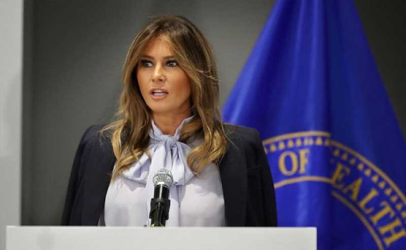 Melania Trump laments cyber bullying
