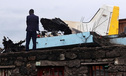 Small plane crashes in eastern Congo, killing at least 24 people