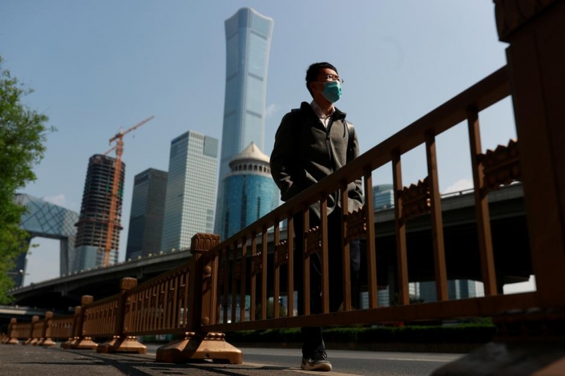 China’s first quarter GDP shrinks for first time on record