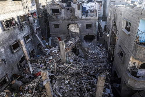 Gaza war rages on Christmas Eve as Biden urges caution