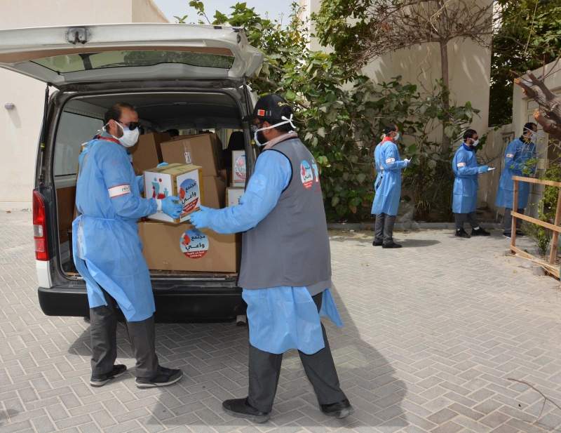 “Together for Bahrain’s Safety” supports 850 families in a week