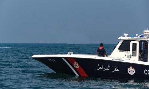 Civil Defence and Coast Guard save three from boat fire near Shaikh Issa Bridge