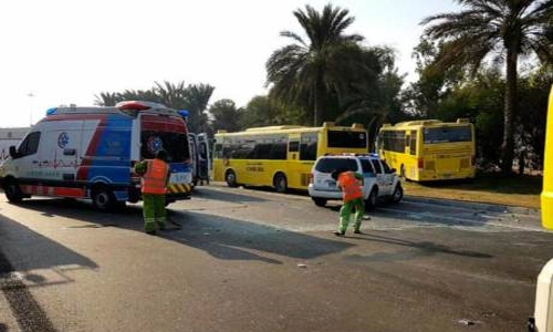 47 children hurt in Abu Dhabi school bus accident