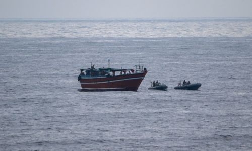 US Navy foils $42 million drug smuggling attempt in Gulf of Oman