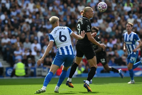 Man City rocked by Brighton as West Ham ease pressure on Potter