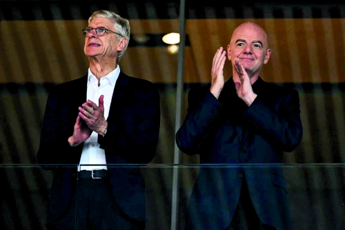 Infantino’s problems mount as Wenger and key FIFA ally turn on him