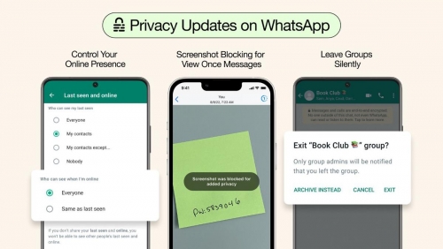 WhatsApp announces new privacy features, including leaving groups silently 