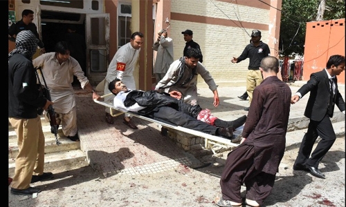 Pakistan hospital blast kills at least 45