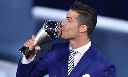 Ronaldo crowned FIFA best men's player