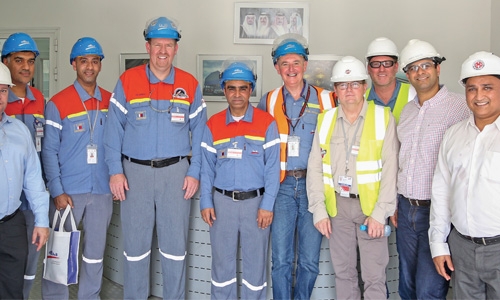 Alba CEO visits supplier of Line 6 project