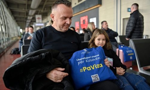 EU visa-free travel for Kosovo enters into force