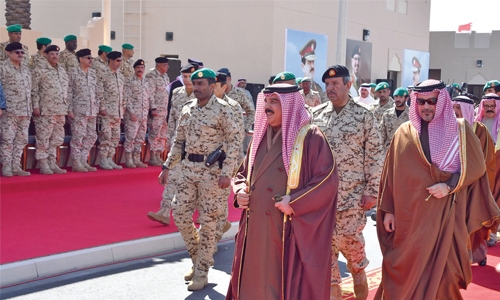 HM King opens Wadi Ali Camp