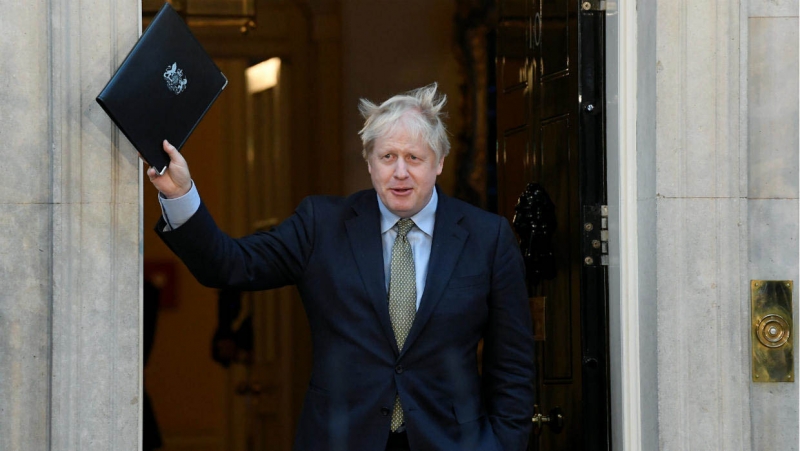 Johnson urges Britain to move past Brexit divide