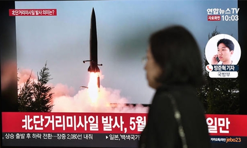 N. Korea fires short-range missiles 