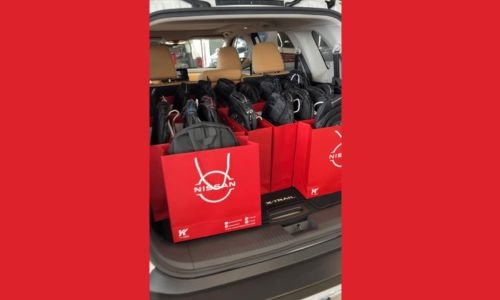 Nissan Bahrain donates 100 bags to charities