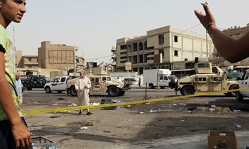 IS claims suicide attacks targeting Iraqi forces