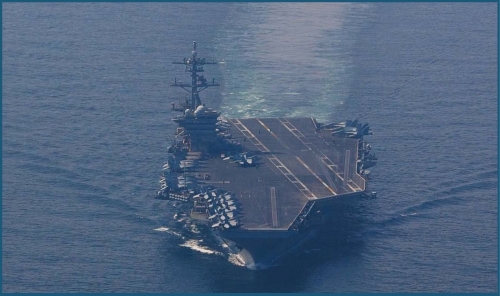 US Shows Naval Presence in Arabian Sea Amid Iran Talks in Oman