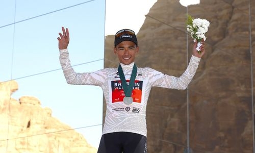 Bahrain Victorious’ Buitrago third overall, best young rider in Saudi Tour