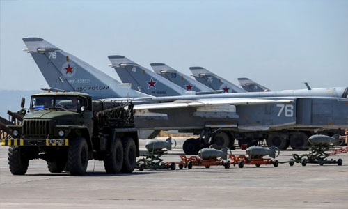 Russia says it can now operate nuclear capable bombers from Syrian air base