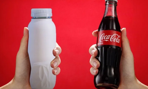 Coca-Cola test paper bottles in bid to reduce plastic pollution