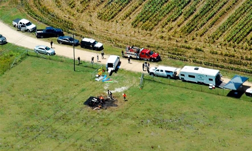 16 killed in Texas hot air balloon crash