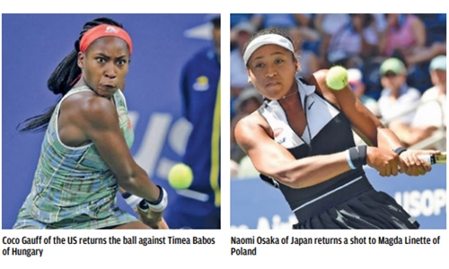 Gauff books date with Osaka